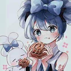 miku y cinnamoroll