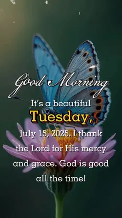 Goodmorning Tuesday