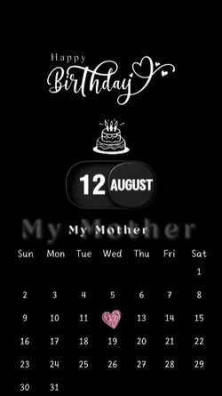 hbd mom 12 august 