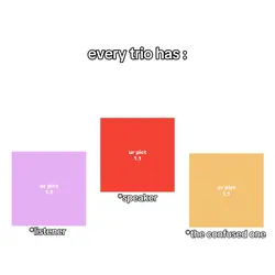 every trio has