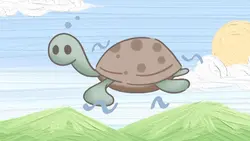 Opening turtle 