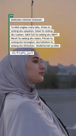 berdamai dg keadaan