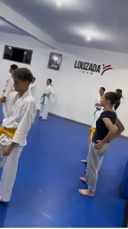 Treino de Karate