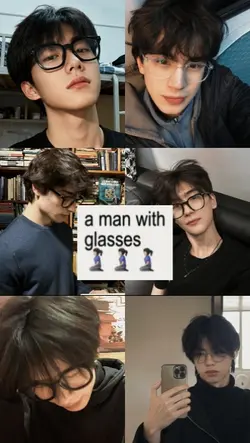 a man whit glasses