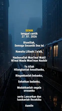 Senin tanggal cantik