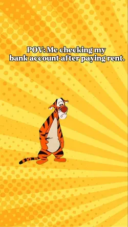 After paying rent
