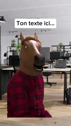 Masque cheval