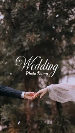 Wedding photo dump 