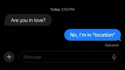 Are you in love? 