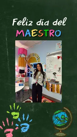 Feliz día del maestr
