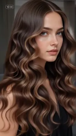 wavy hair