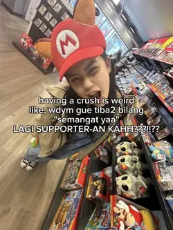 having a crush weird