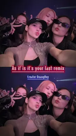 As if it's your last