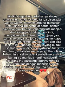 hehe iloveyou sayang