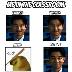 Me in the classroom