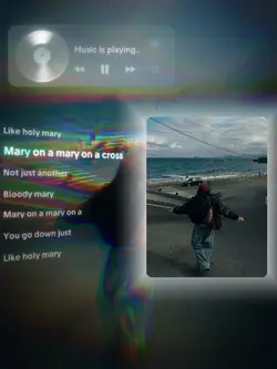 merry on a cross