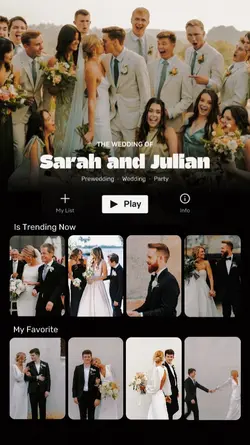 wedding poster