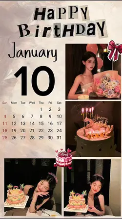 HBD 10 JANUARY