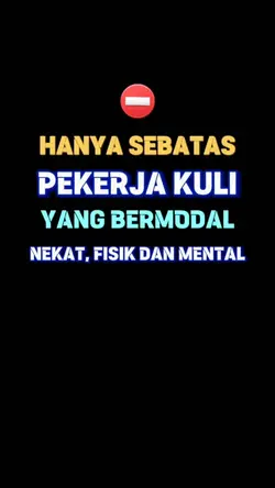 pekerja kuli