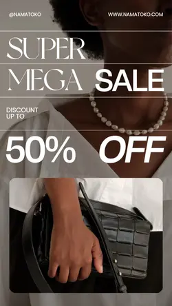 promo : mega sale