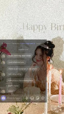 UCAPAN HBD SS CHAT