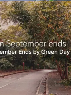 SEPTEMBER ENDS