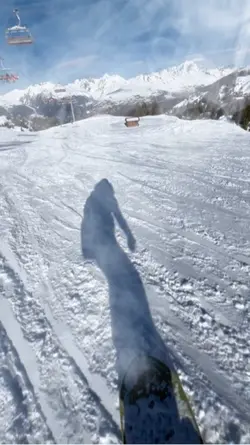 Snowboard on Fire