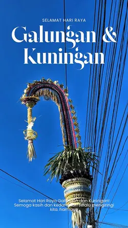 Galungan kuningan 