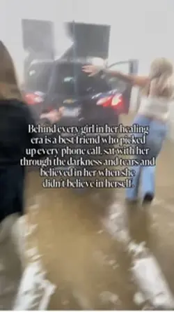 Behind every girl