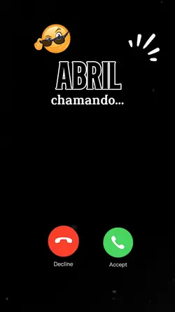 Abril chamando...