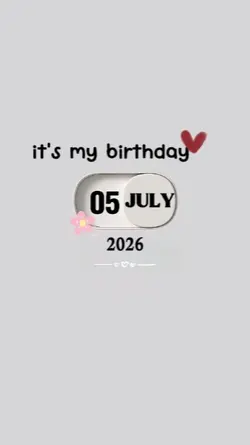IT'S MY BIRTHDAY