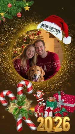 Christmas frame 