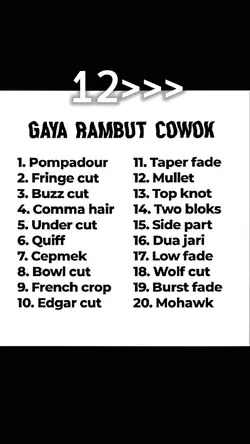 trend gaya rambut