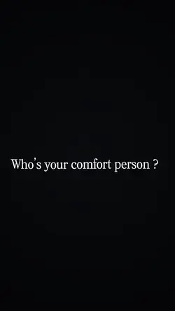 My comfort person ♥️