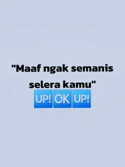Ngak semanis selera