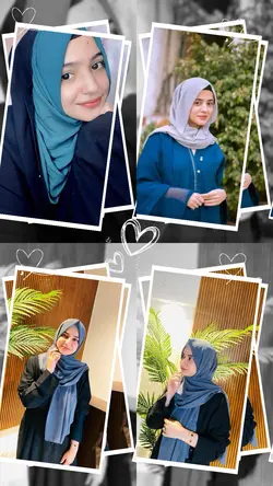 4 pictures Template.