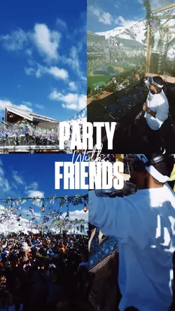 party with friends