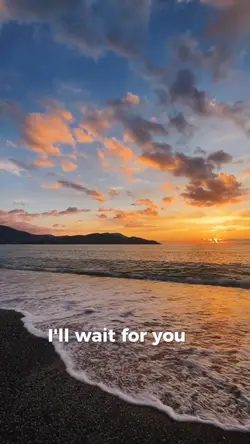 Sunset with lyrics