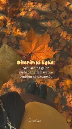 Dilerim ki Eylül;