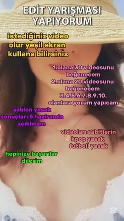 EDİT YARIŞMASI 