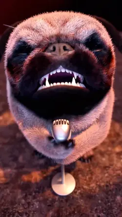 Funny Ai dog singing