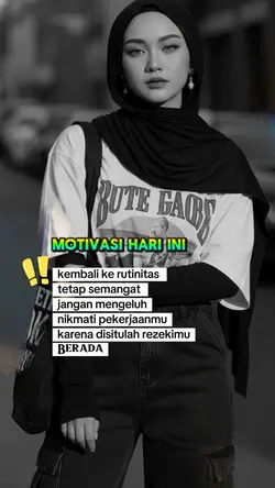kembali ke rutinitas