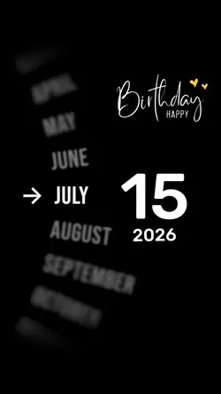 Hbd 15 July 2026 