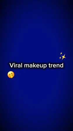 Trend viral makeup
