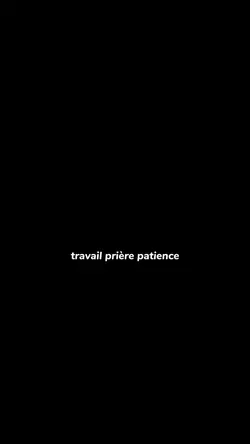 travail prière