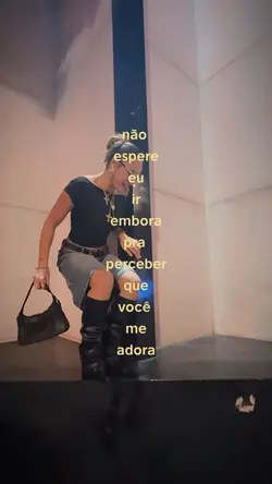 Não espere eu ir..