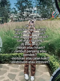 aku tau semua