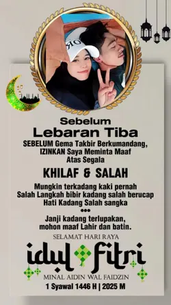 sebelum lebaran tiba