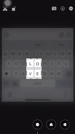 L-O-V-E keyboard