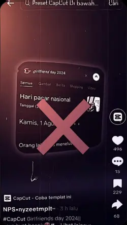 Girlfriend day versi